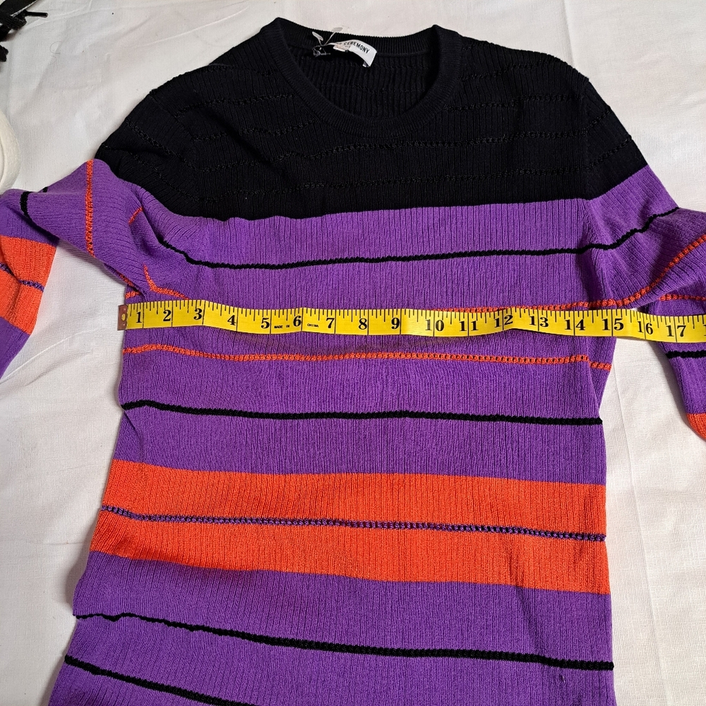 Opening‎ Ceremony Striped Ribbed Sweater - Picture 7 of 8